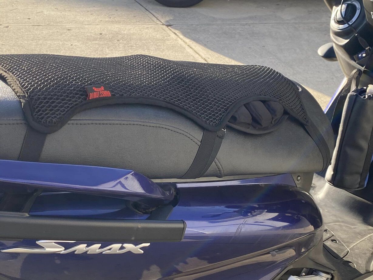 SMax with generic inflatable and 3D mesh cover.