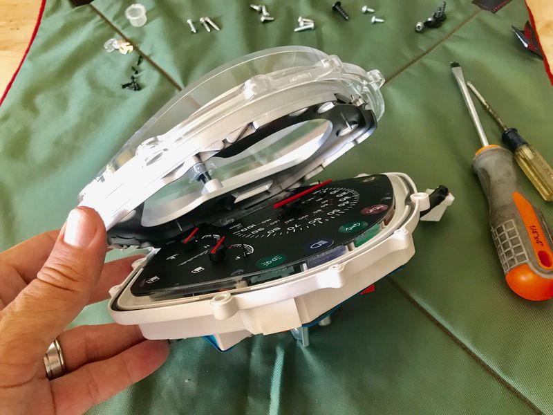 Modern Vespa Clock replacement