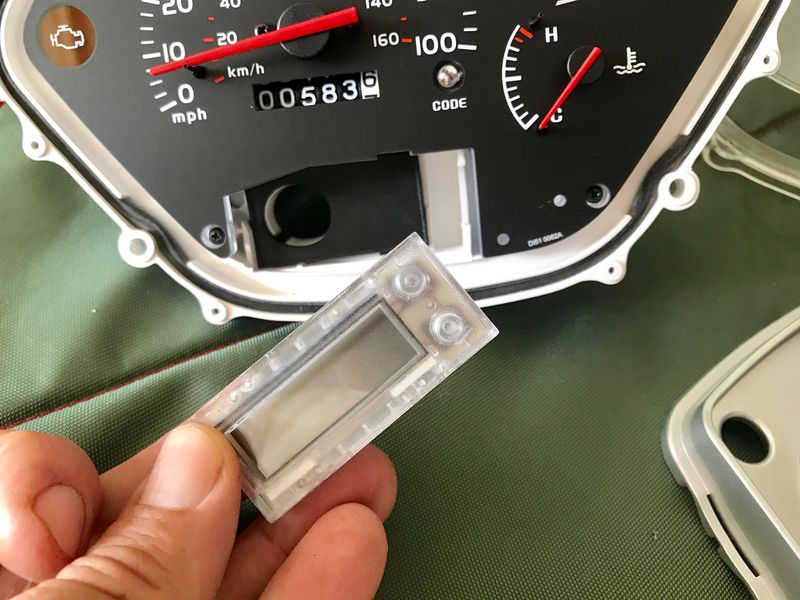 Modern Vespa Clock replacement