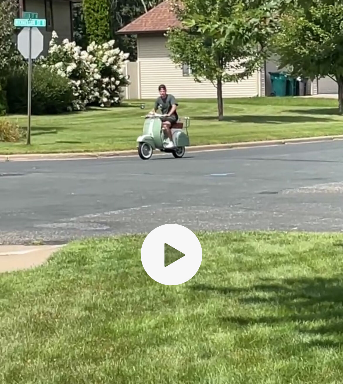 Riding the neighborhood