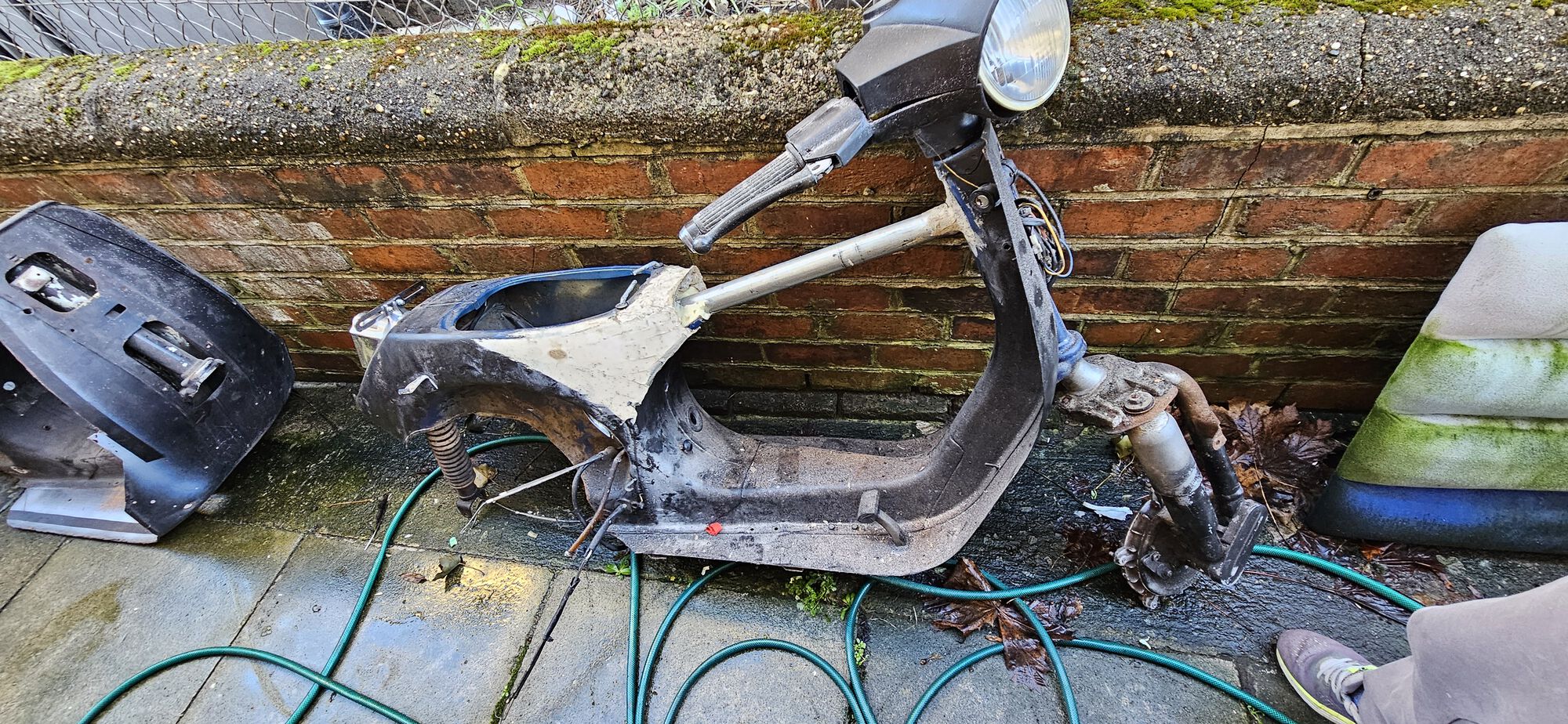 Modern Vespa Fuel tank