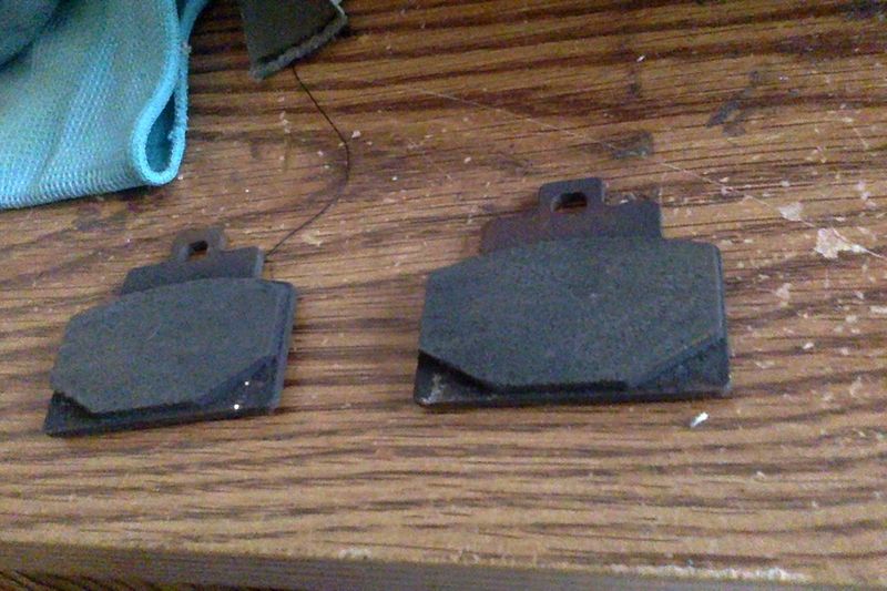 EBC SFA425 Rear Brake Pad Set For Piaggio MP3 250 (2006-2008) - Non-Asbestos Organic, Made In UK