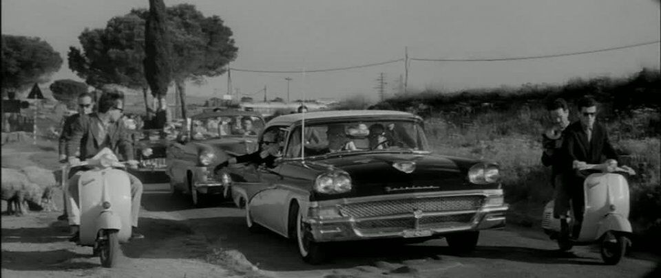 Paparazzo got around on a Vespa