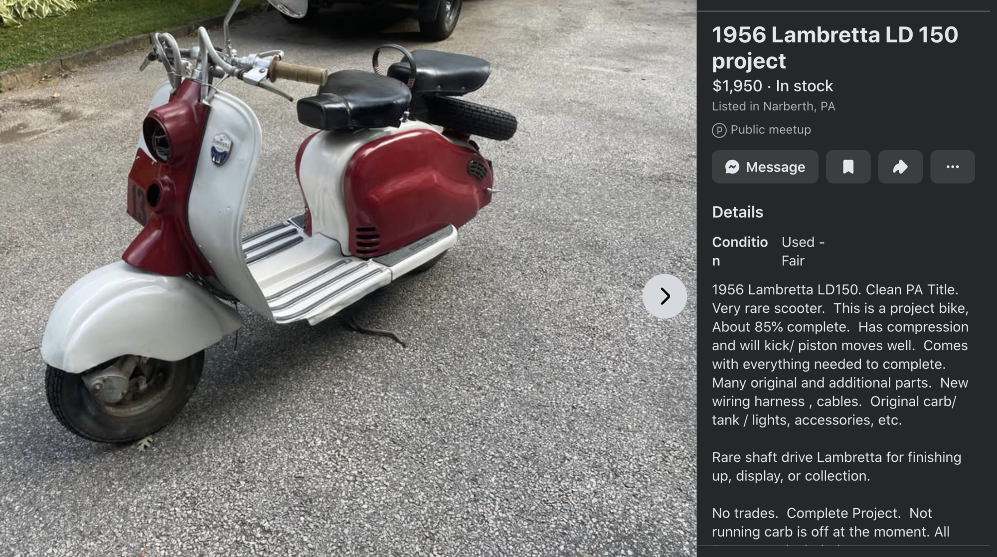Forum member supplied image with no explanatory text