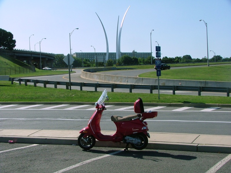 here we go the air force memorial