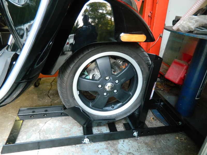 Modern Vespa Motorcycle Stand