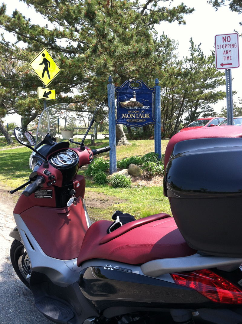 Arriving in Montauk