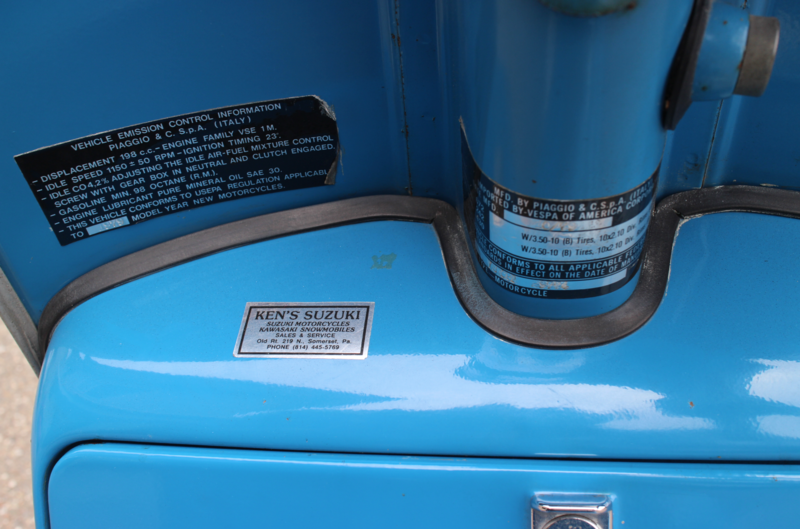 Modern Vespa [San Francisco] 1979 Vespa P200e