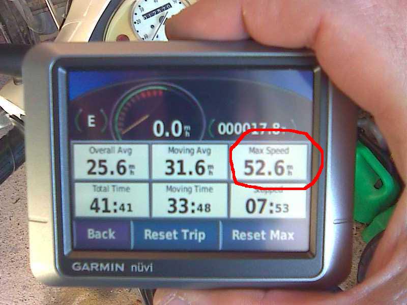52.6mph in the "snow" hehe!