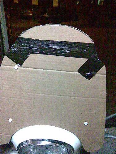 Added about 4 inches - much better - 59mph !