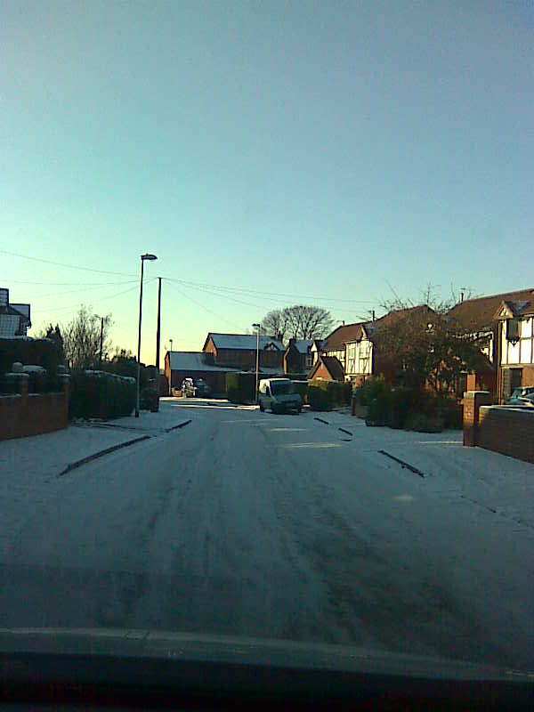 Not as bad today, but still pretty dangerous!