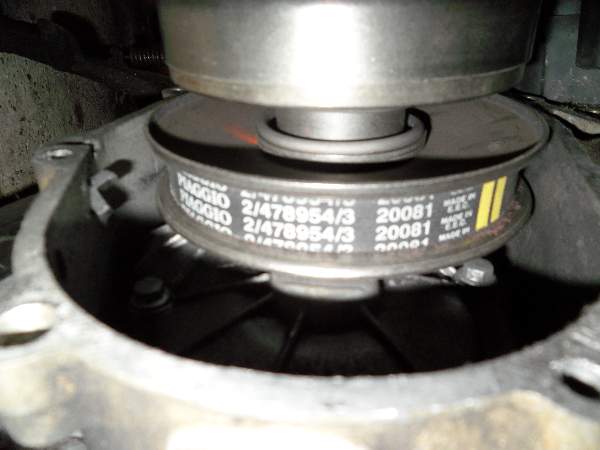 Details found on the belt - hope its a part number or some way to identify which belt i've got.