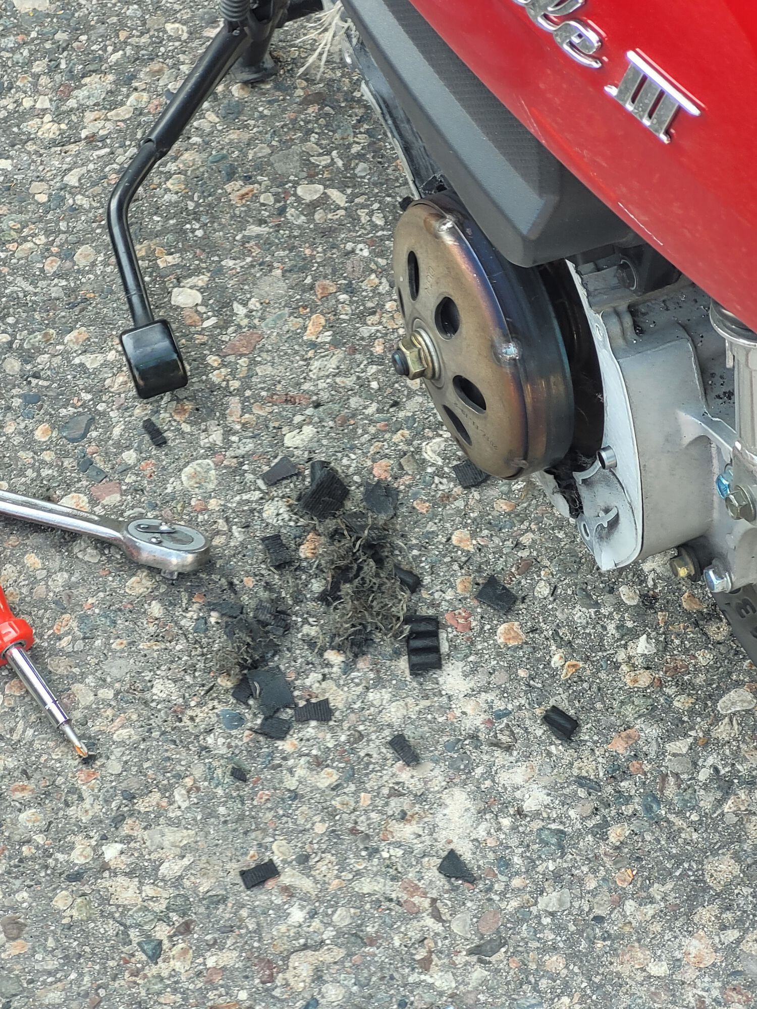 Yeah, that's broke.
