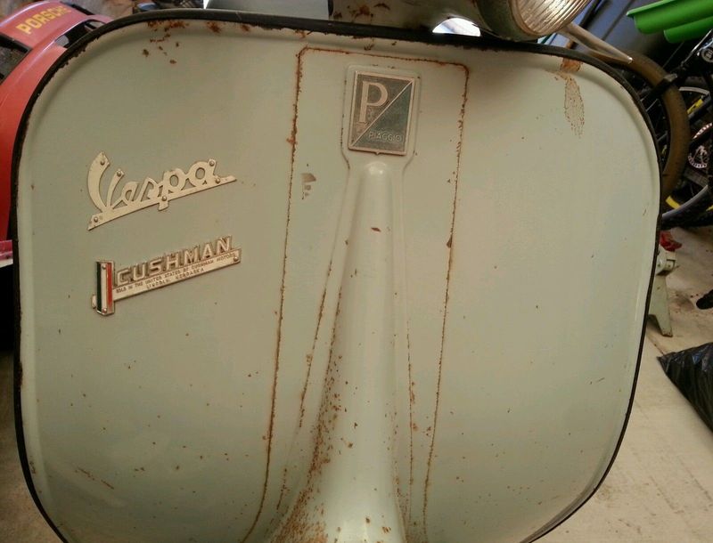 Cushman Emblems Modern Vespa : 1962 Vespa Cushman Wisconsin