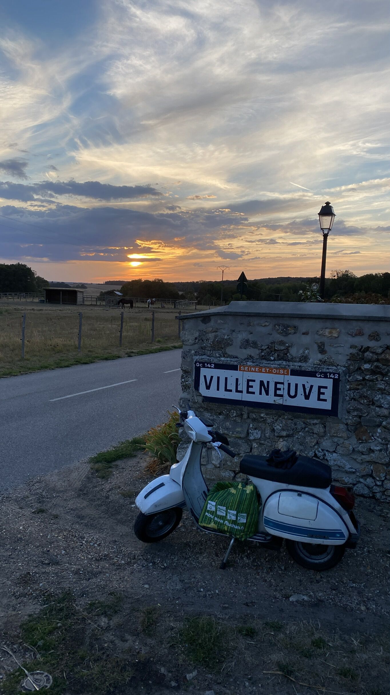 I'd already passed through here, but I hadn't spotted the Michelin sign.