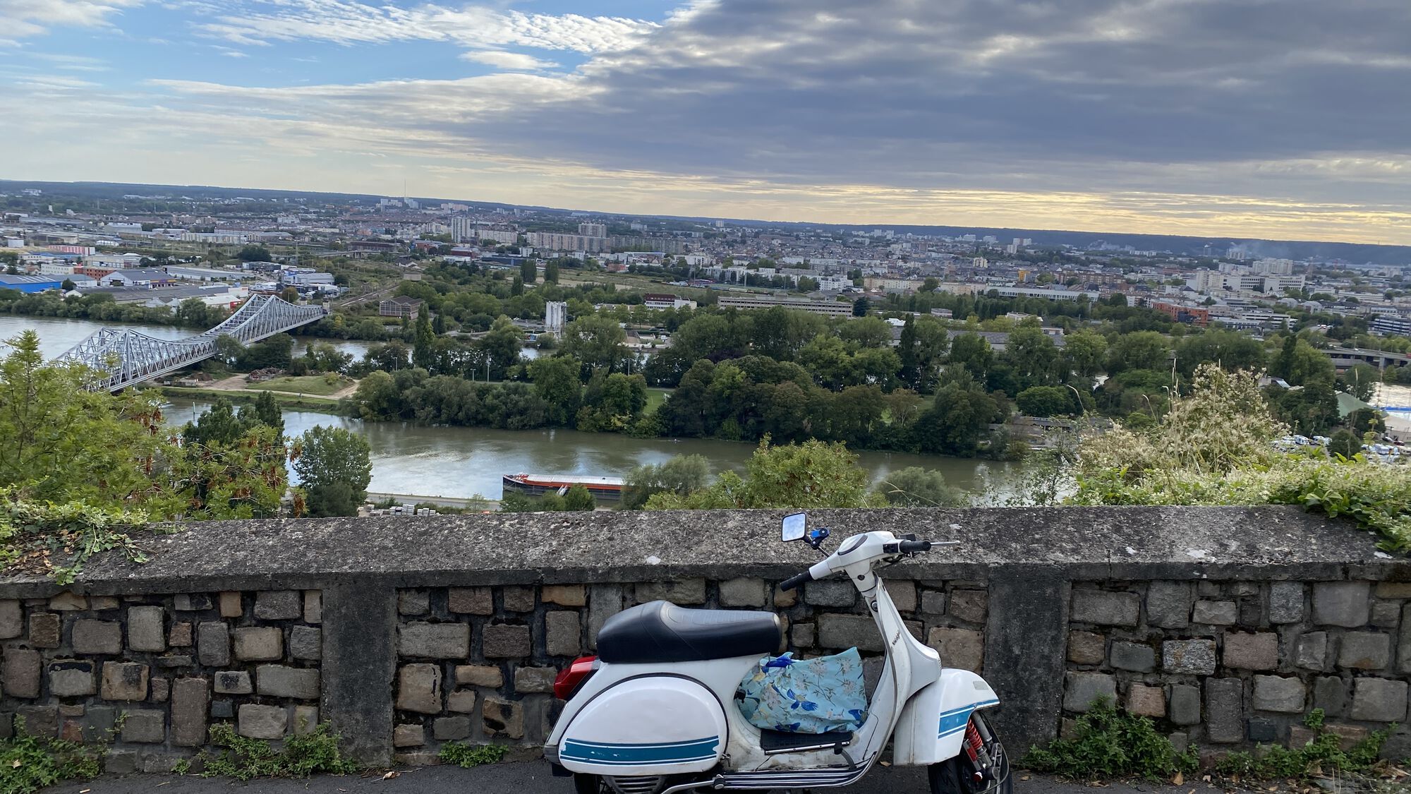 Overlooking Rouen