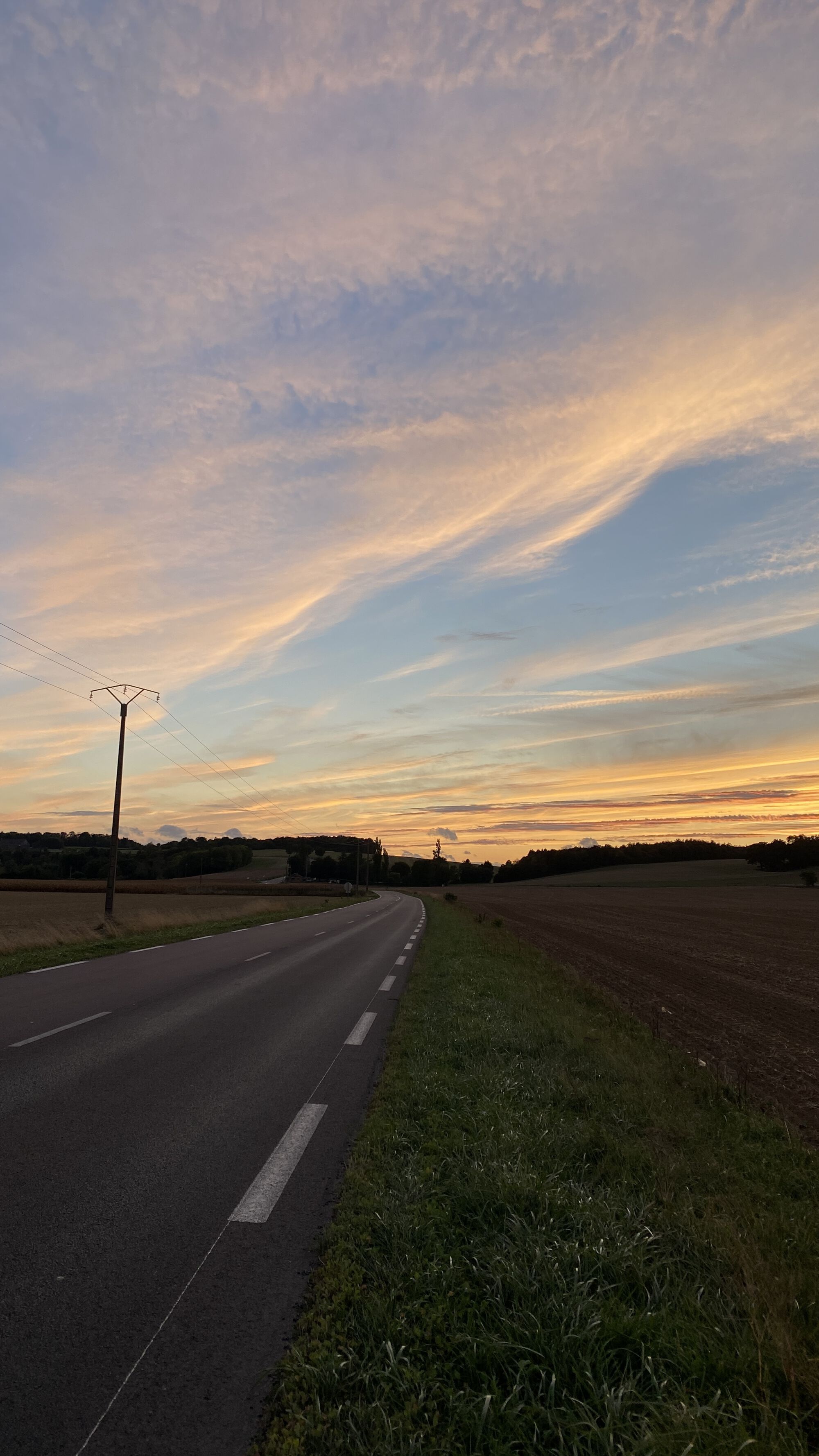 Early evening sky