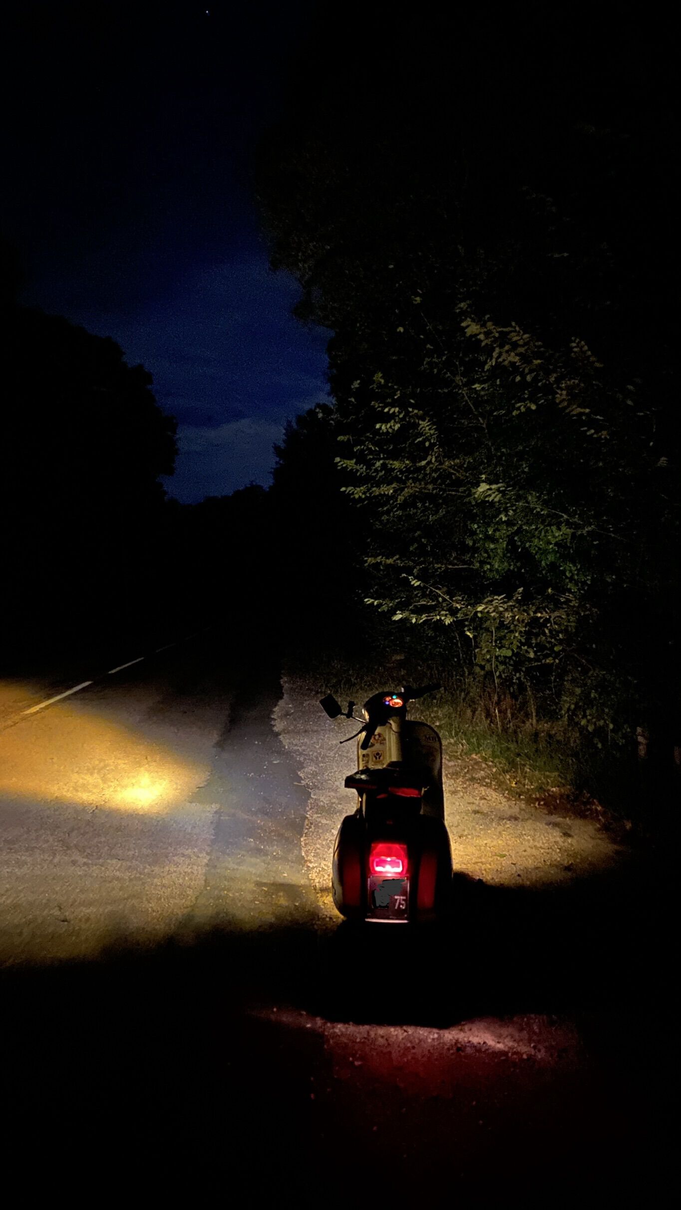 Love ridin' at night