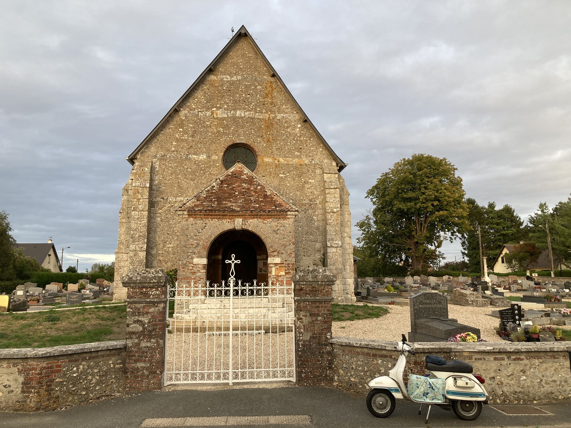 Even tiny villages have their own tiny church