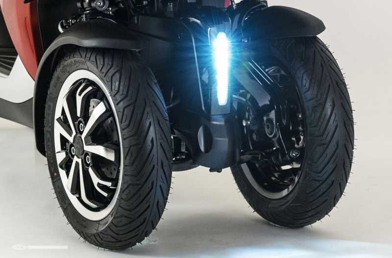 Led on front side