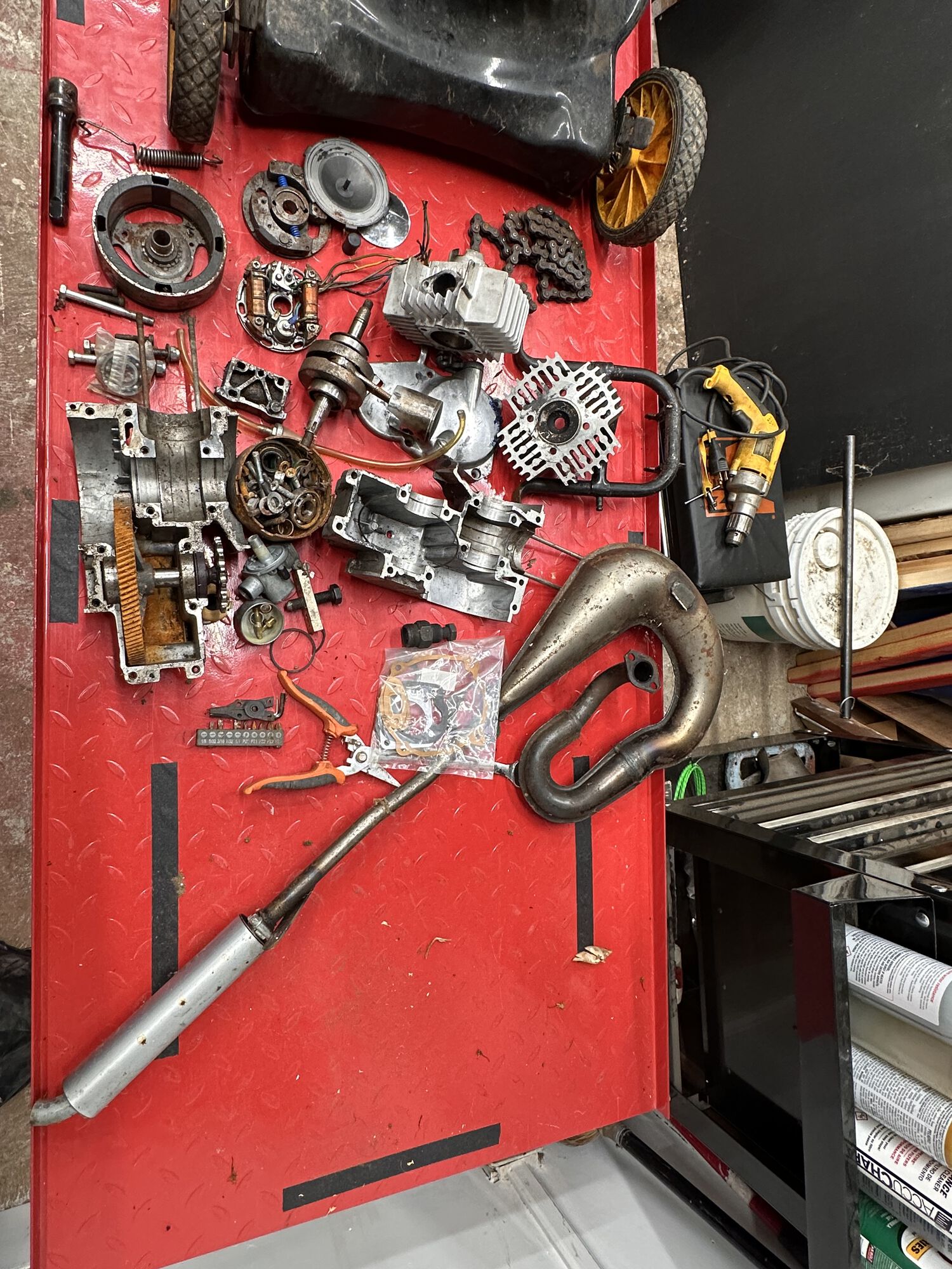 Lift table o parts