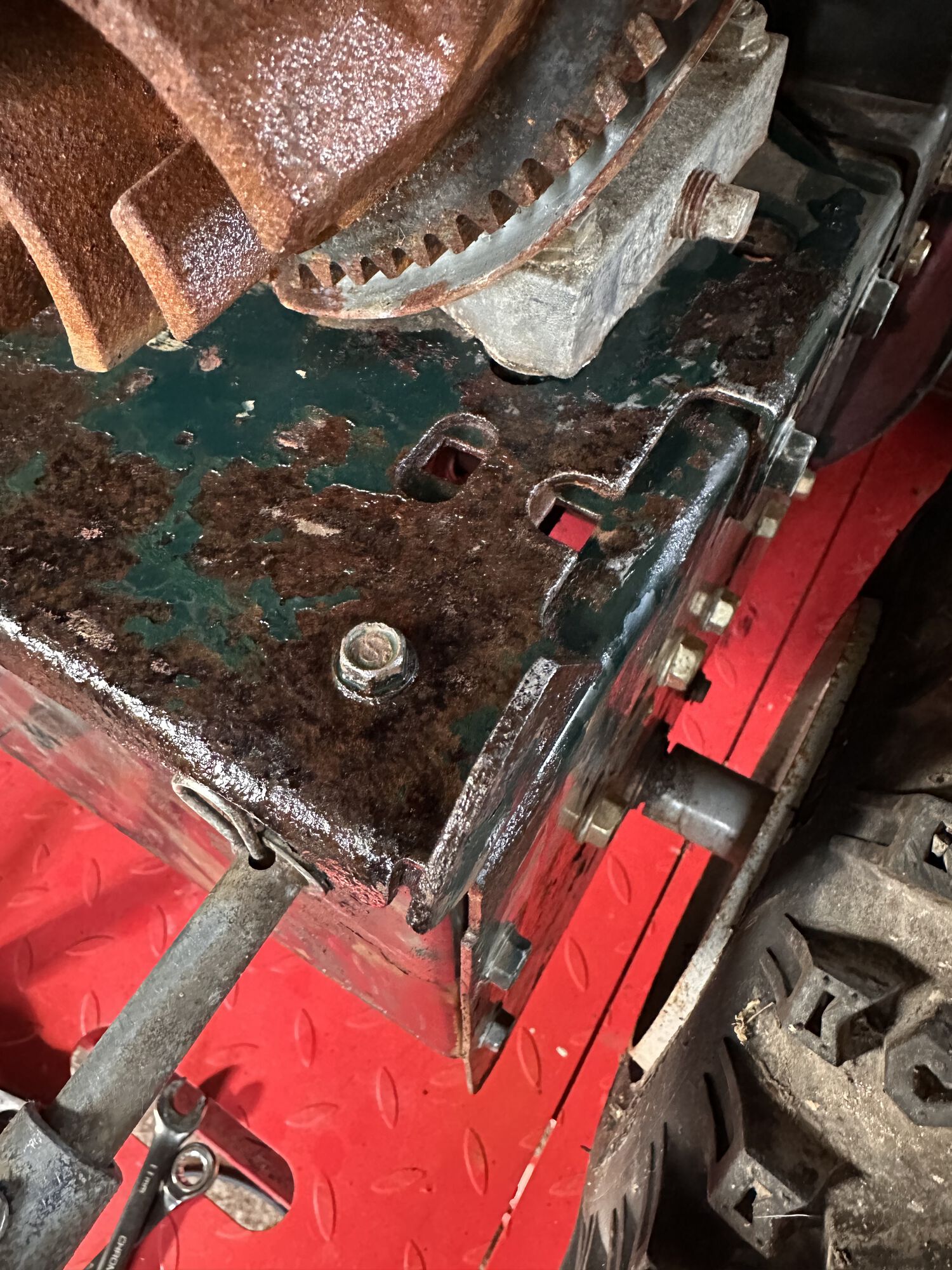 Rust Kutter getting to work