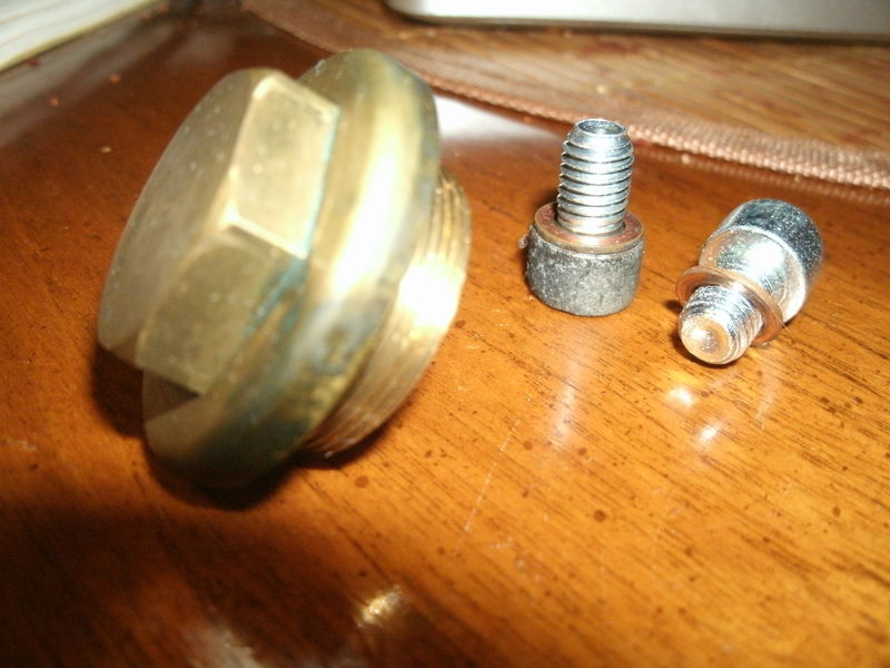 Modern Vespa PHILADELPHIA automatic Vespa motor, trans, oil drain plugs