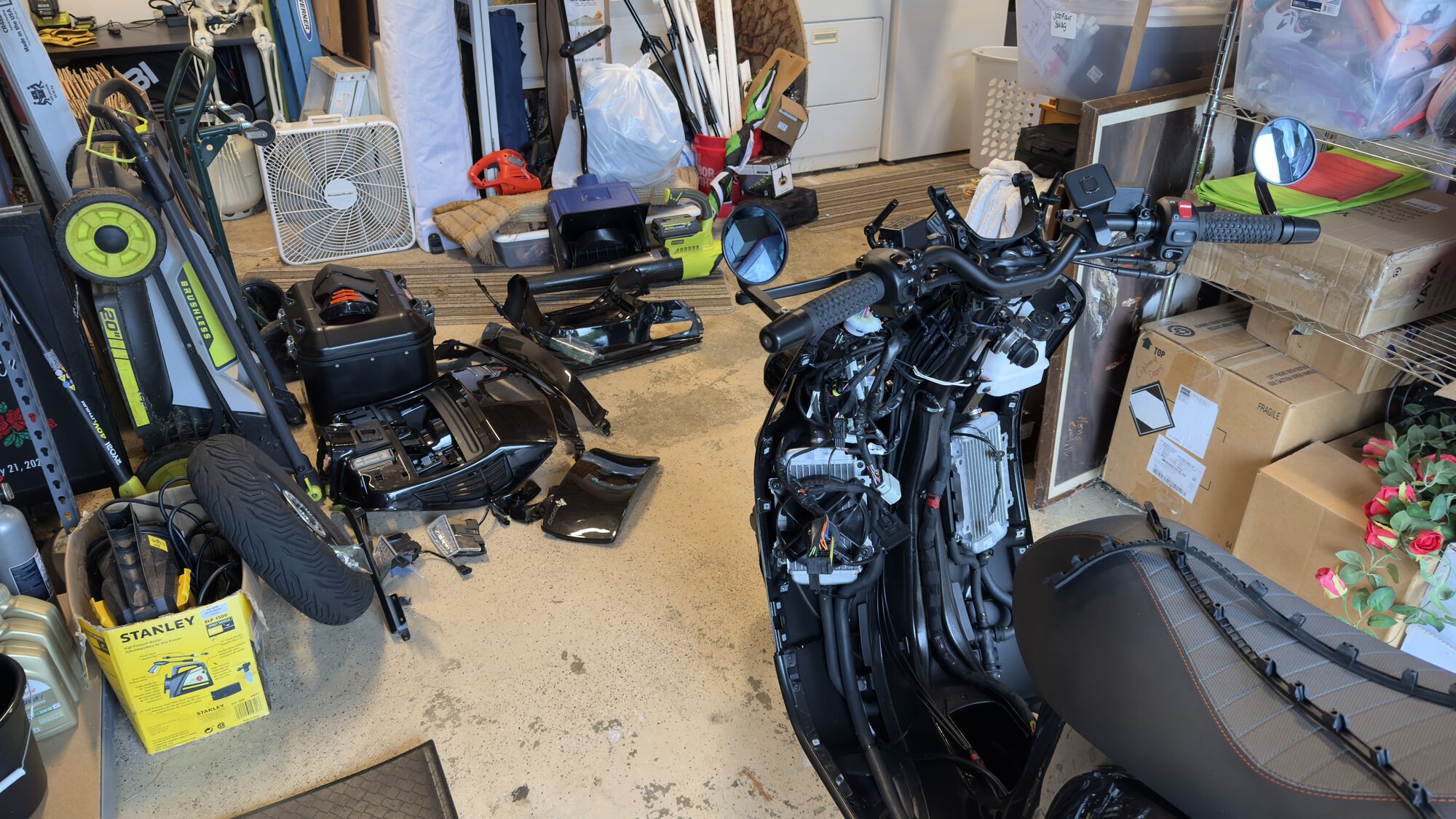 Parts.... everywhere...