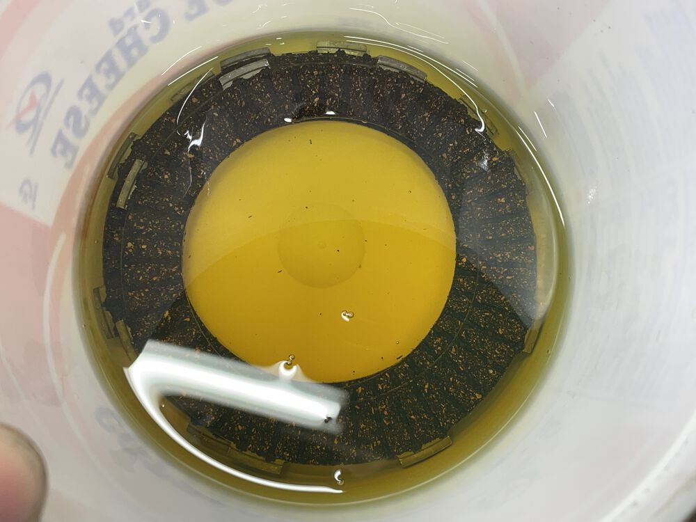SIP CR80 style plates, soaking in non-detergent 30wt oil