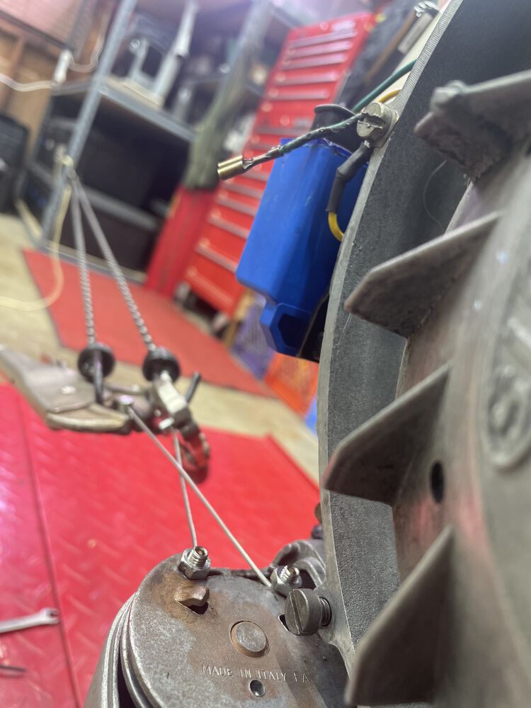 Voodoo's shift cable adjustment technique. LIVE in ACTION! Quick easy and accurate.  Also see that I've replaced the cable clamp pinch bolt with countersunk allen bolts; this is just my preference and easier to tighten IMHO.