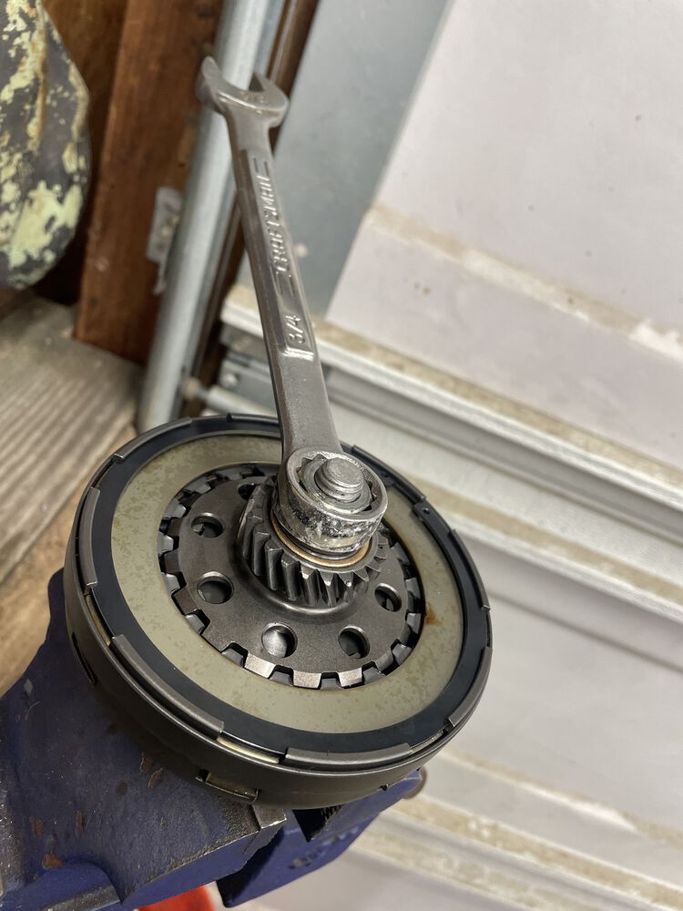 SIP Cosa 2 Sport. With a big bolt and wrench I use for a compressor.