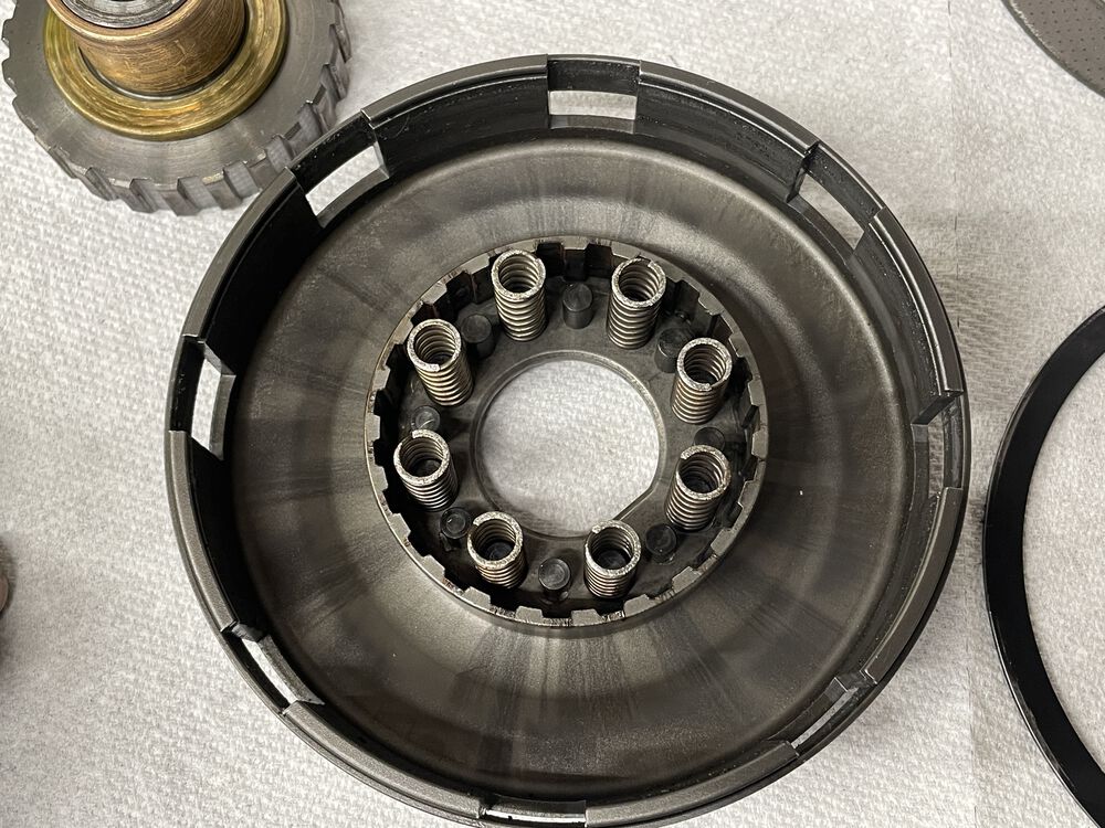 As found it was using 8 regular springs.