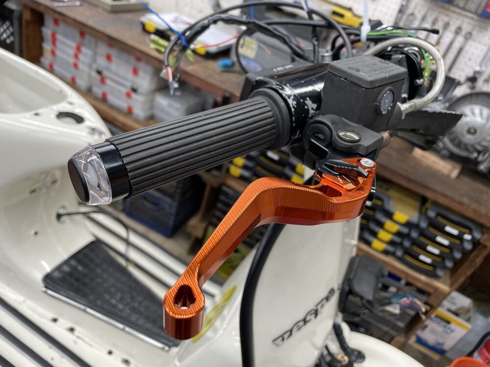 Install with the freshly rebuilt Master Cylinder.