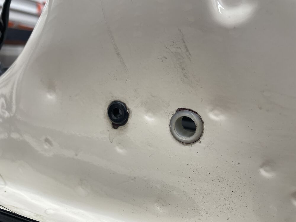 New cowl pin & latch bushings on both sides.