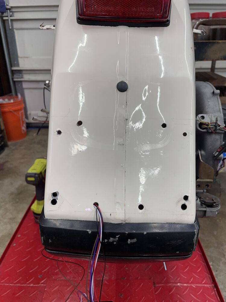 holey moley. had to drill 2 extra holes. Most of those were there already LOL