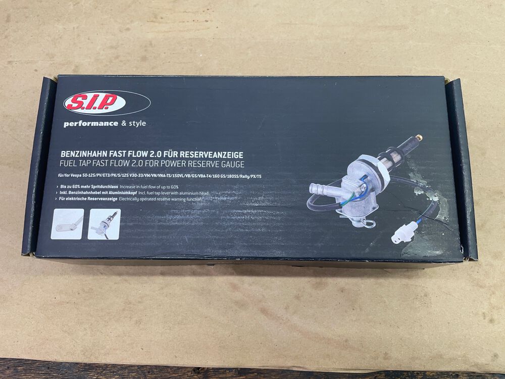 SIP Fast Flow Fuel Tap 2.0 w/ reserve light