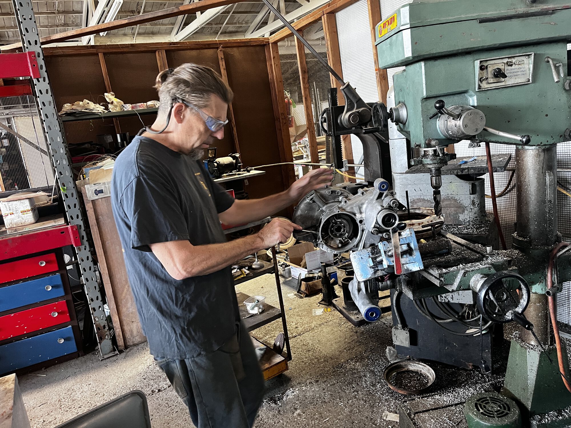 Hot Rod AL working his magic