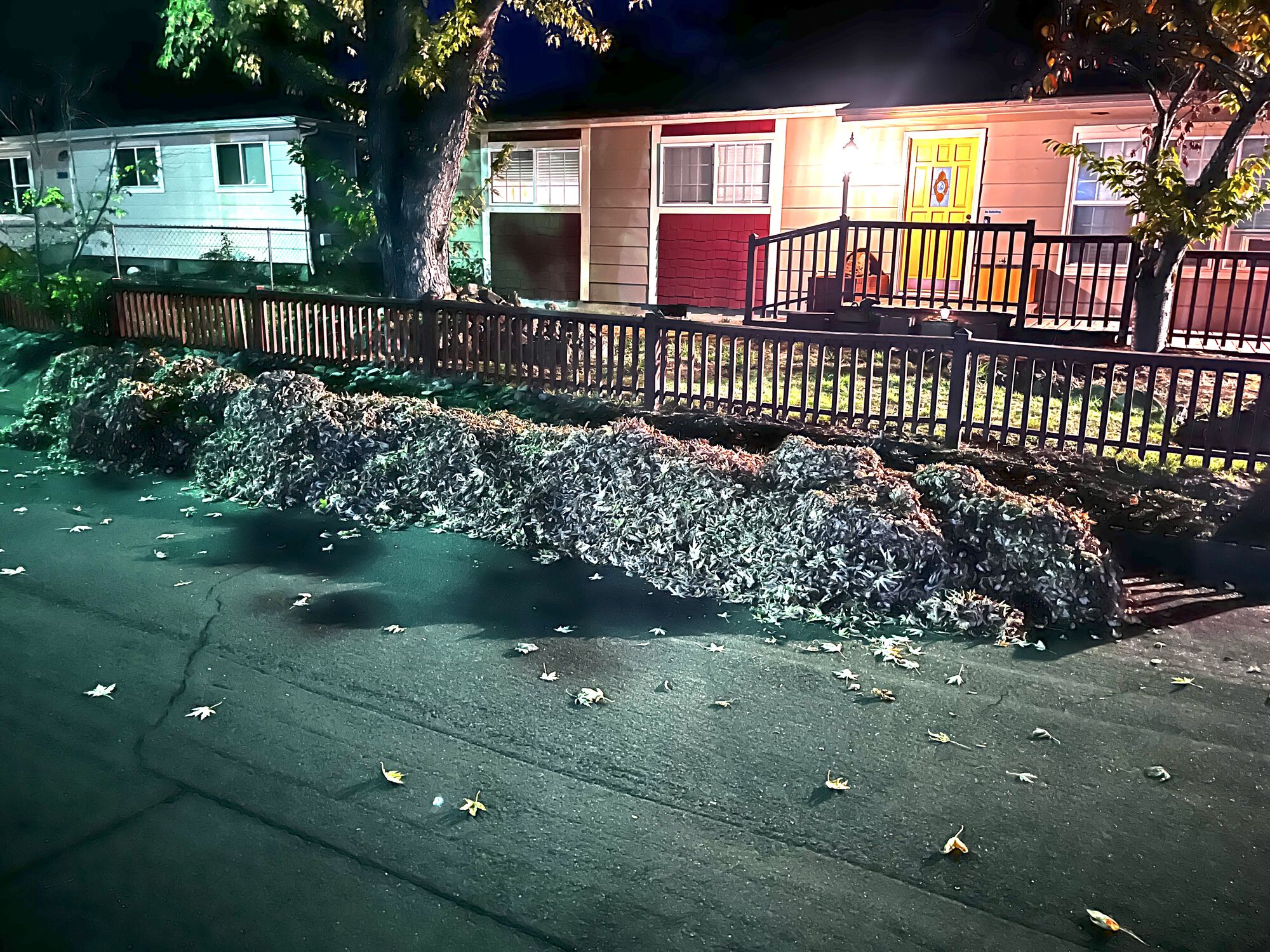 that pile is 3' high, 3' wide and 30' lomg. thats not even all of it