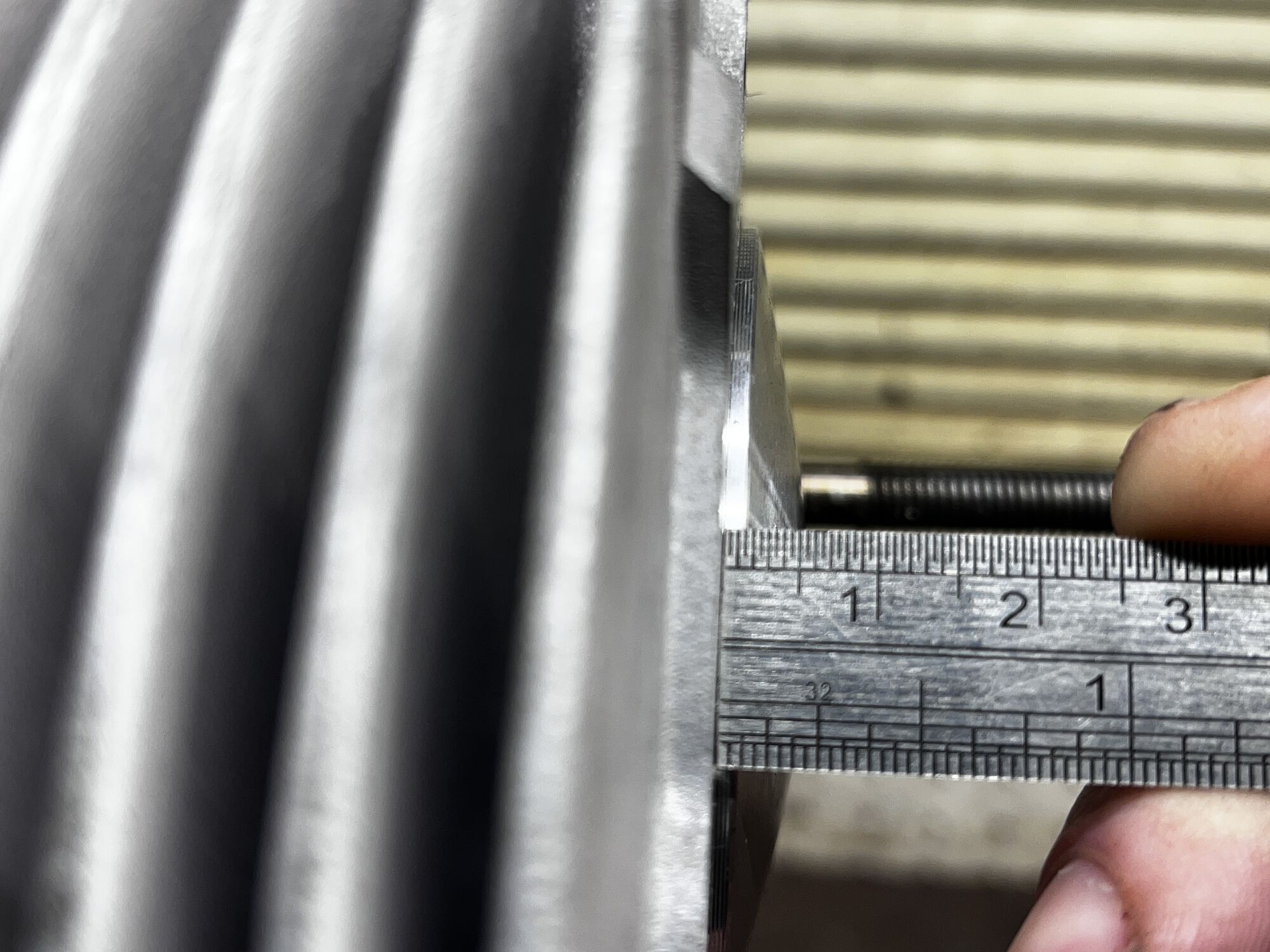Piston above deck 1.5mm
