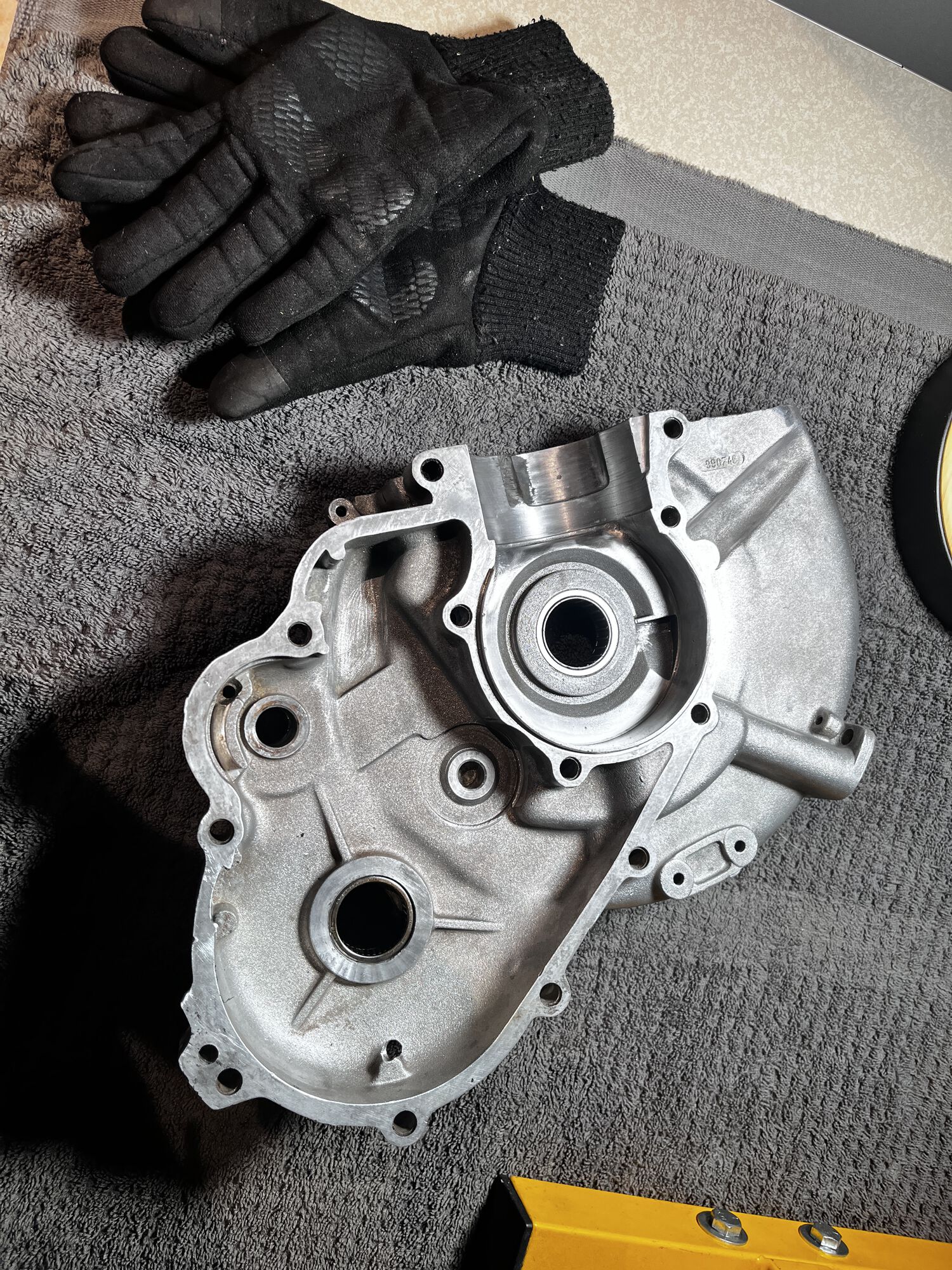 bearings set, flywheel side