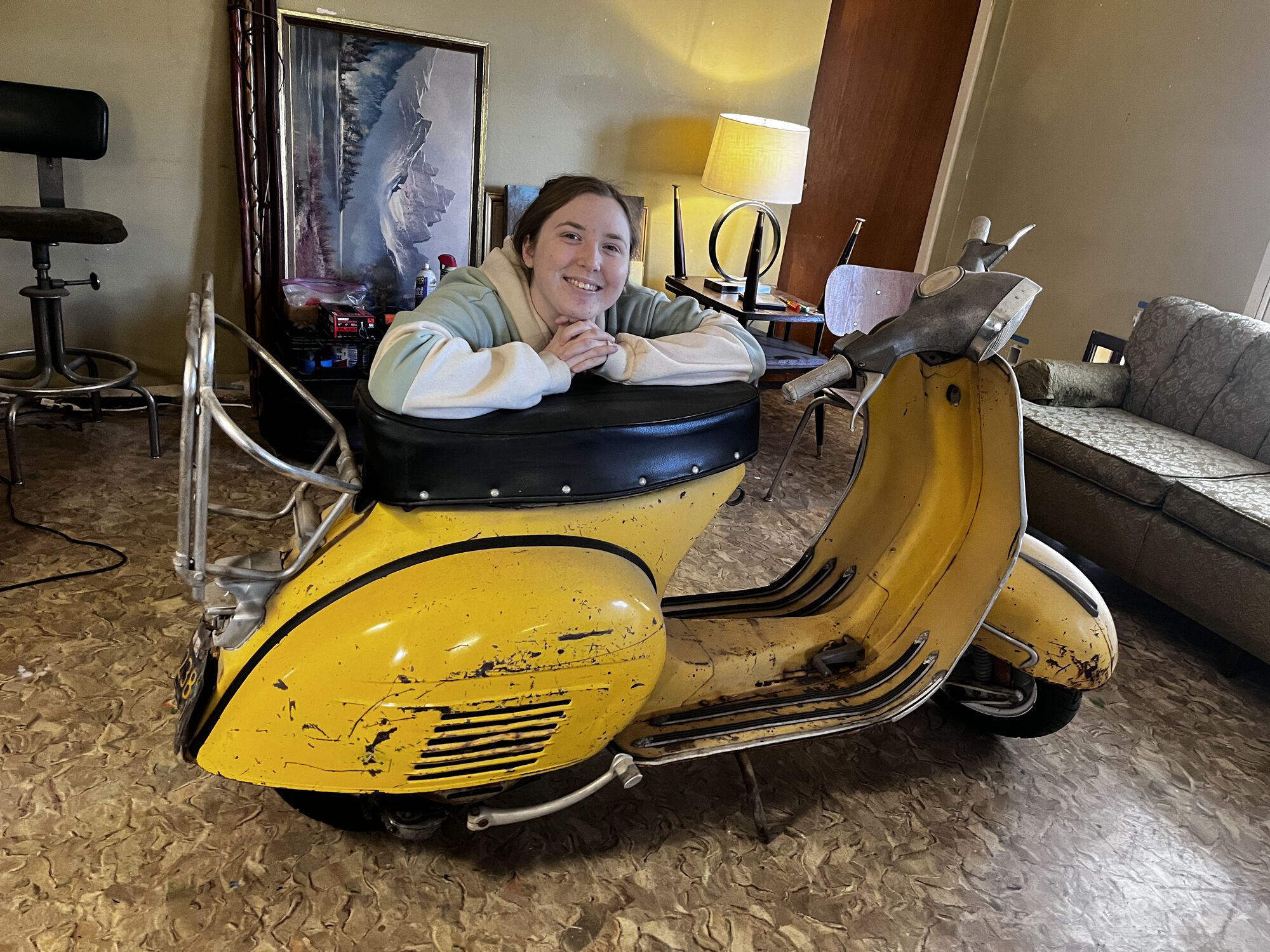 She's ready to dig in for the dismantle