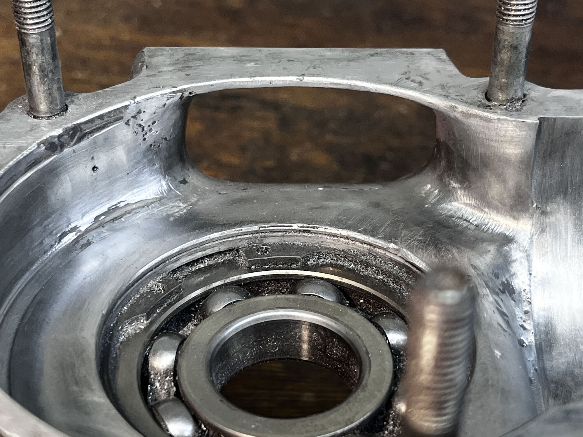 Inlet for reed, opened and flowed about a big as it can go!