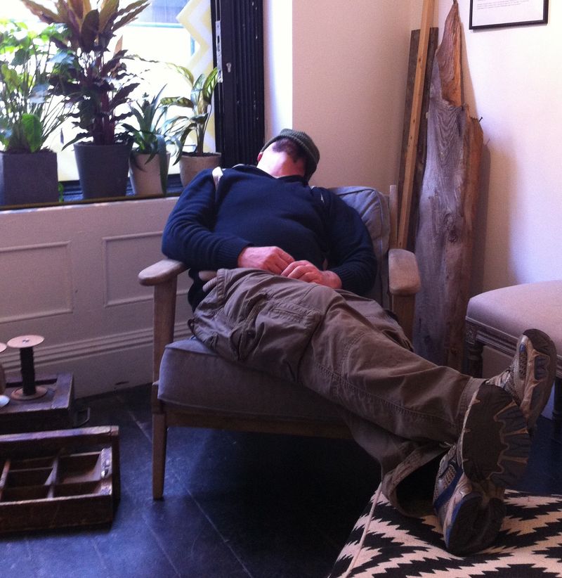 was having trouble picking out a new chair. Birreh made the decision for me.