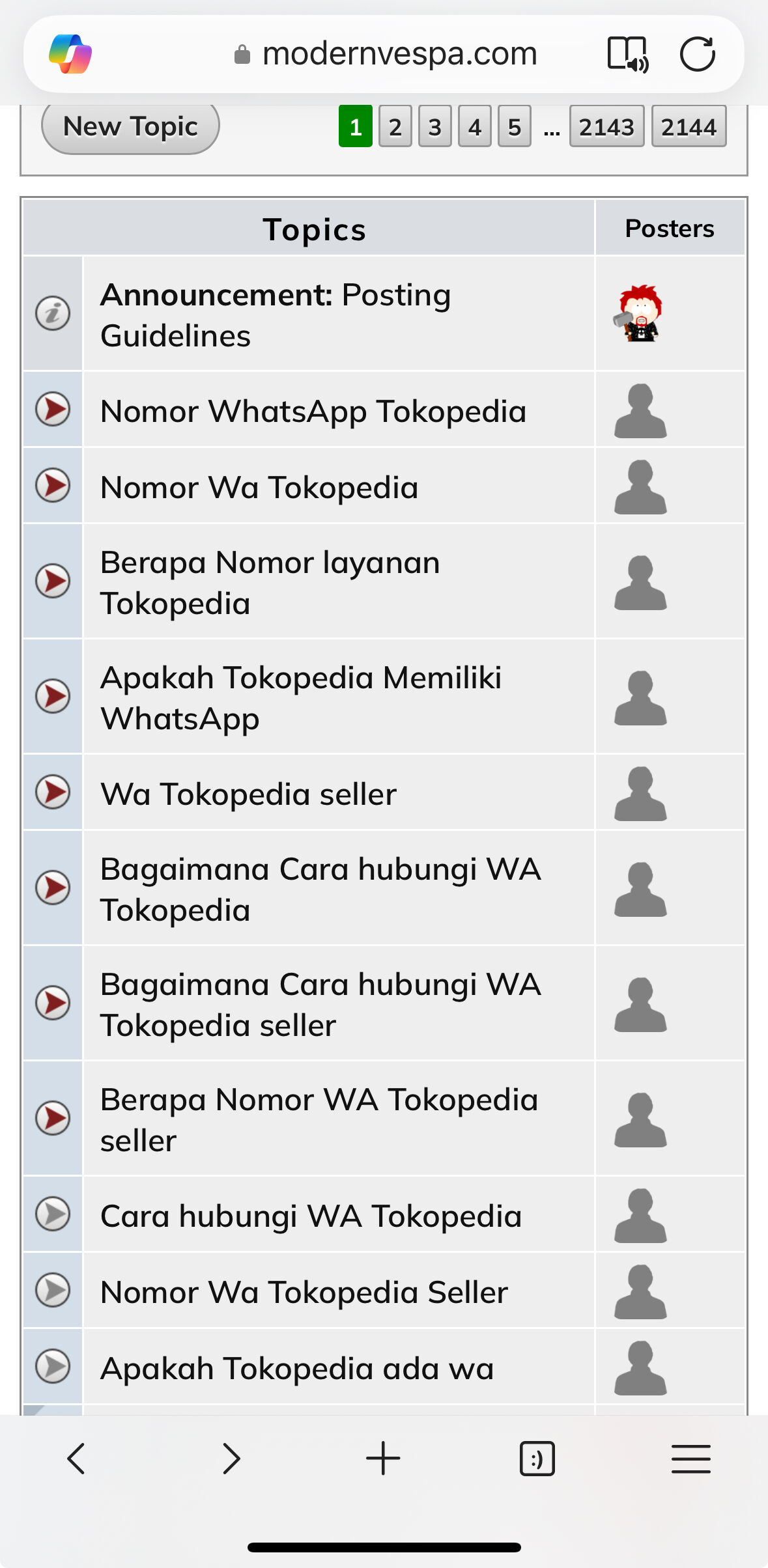 11x Spam from same Account (created in 2022)…