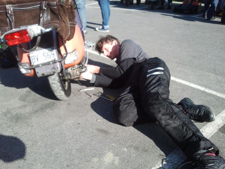SEB in his natural habitat