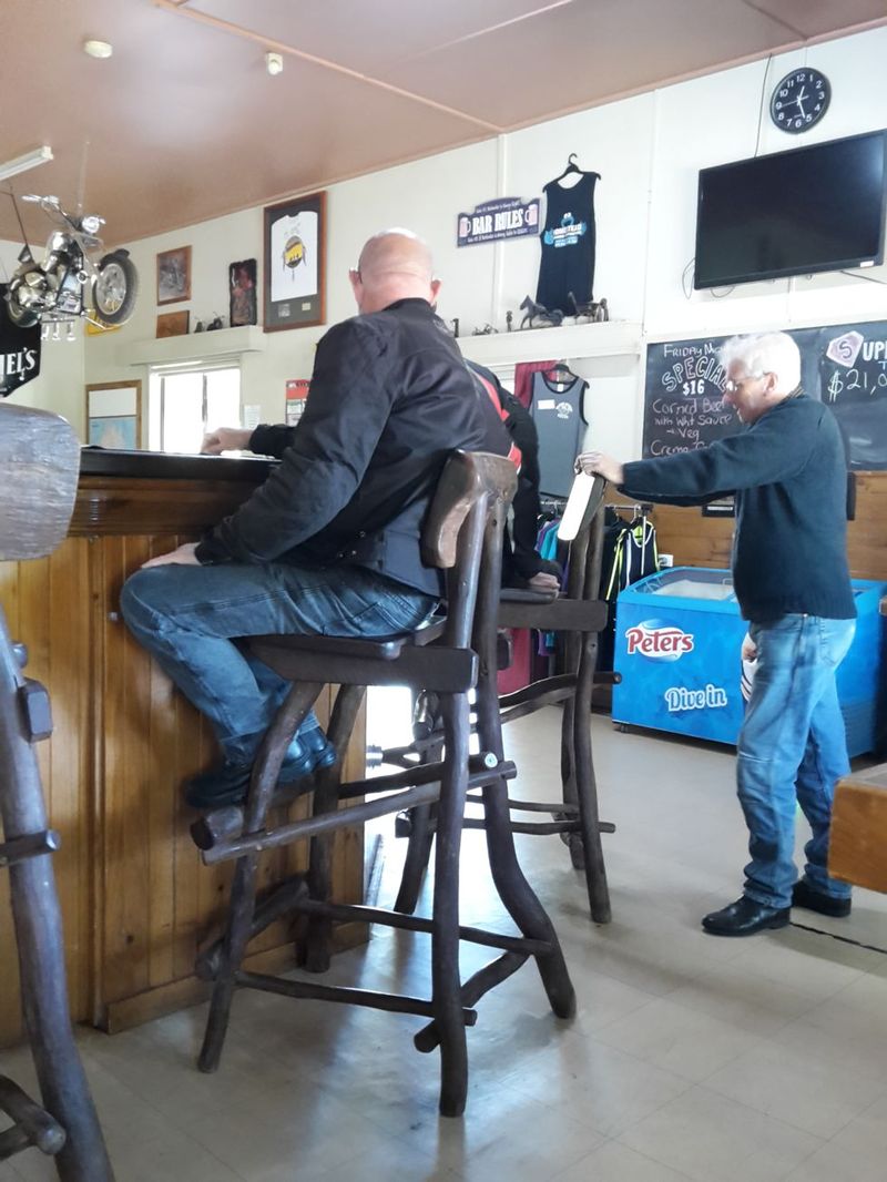 Australia's tallest bar... supposedly so that horses could be ridden in for a beer!