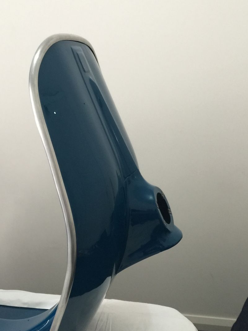 Happy with leg shield trim from Mauro Pascoli
