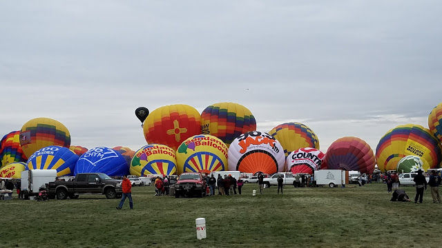 These are the commercial ride balloons