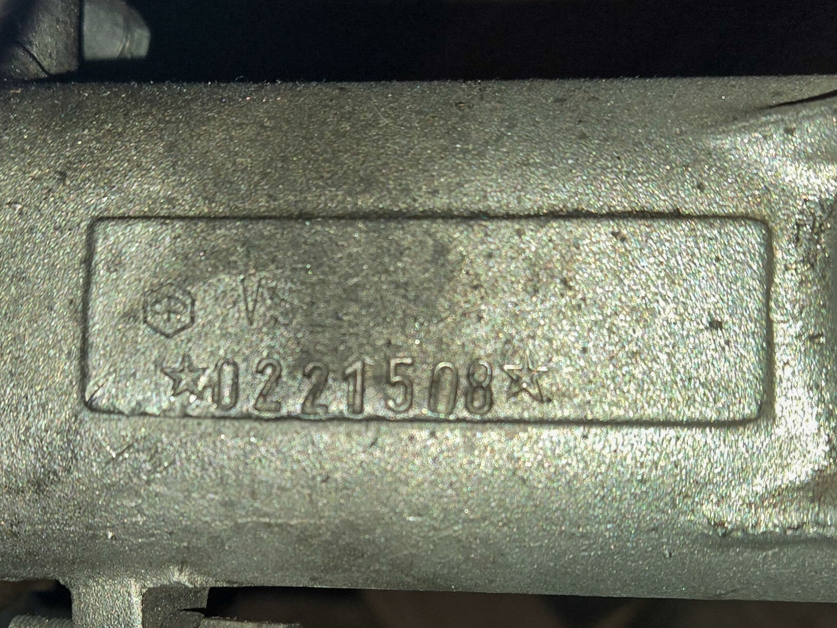 Any year range clue from that engine number?