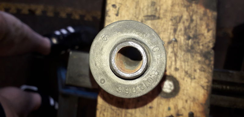 Photo of the perished engine mount